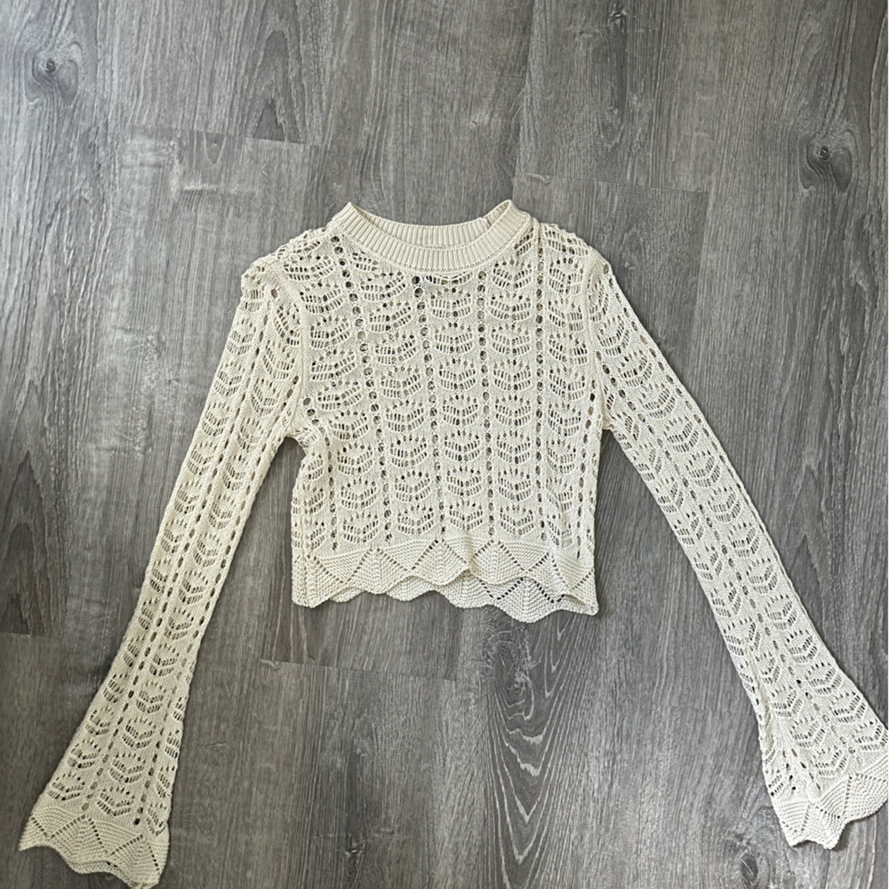 Forever 21 Crotchet Sweater/Cover up